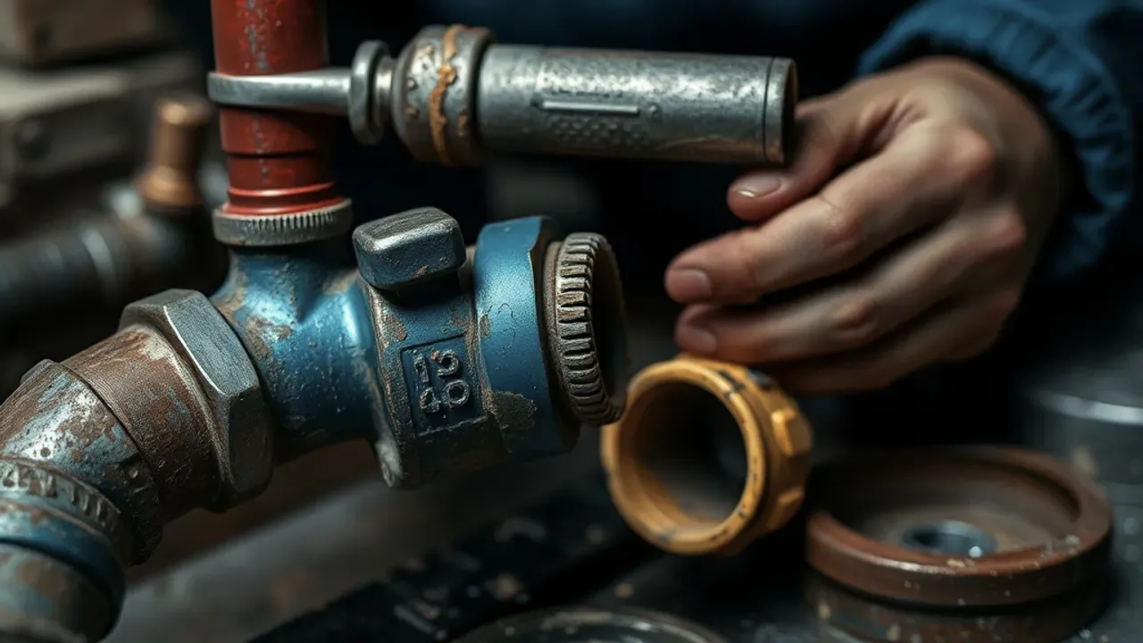 Equipment used for The 3am Kitchen Flood: A Chester Plumber's Playbook for a Burst Pipe, photographed close up